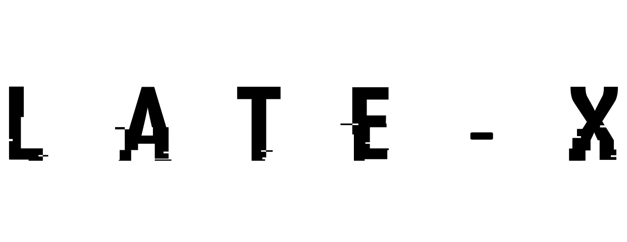 Late X Logo Late X Logo